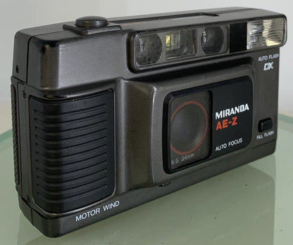 Miranda AE-Z Auto Focus + Auto Flash DX f4.5 34mm Camera + Tested - 7560