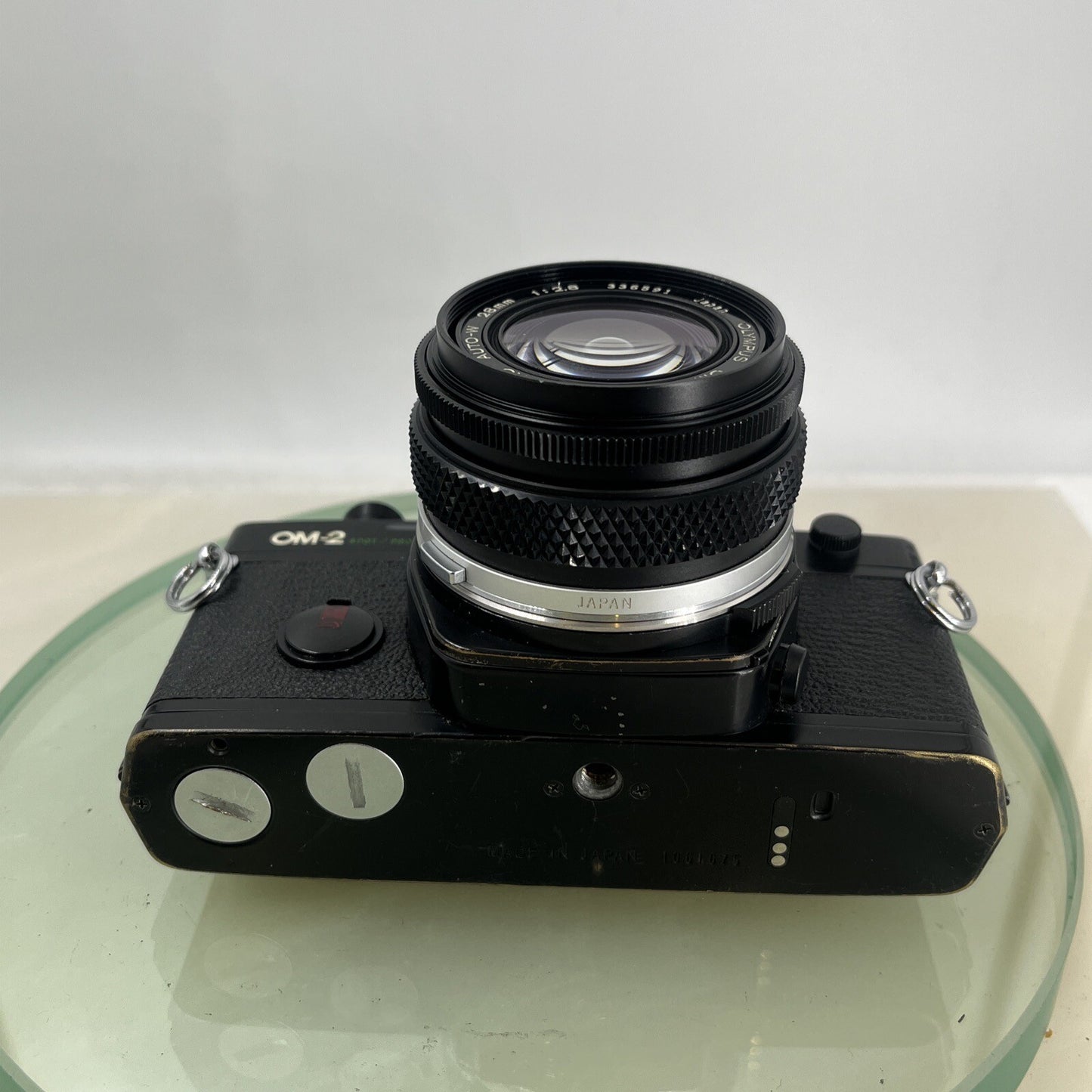 Olympus OM-2 Spot / Program SLR Camera+Olympus Zuiko  28mm f2.8 TESTED  #8839