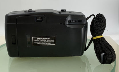 Panorama Wide Pic 35mm Film Point and Shoot Camera + COVER BLACK TESTED - 8754