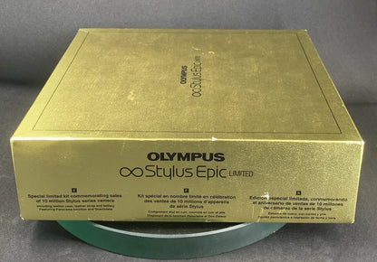{MINT} OLYMPUS ∞STYLUS EPIC LIMITED 35MM CAMERA (4192) MADE IN TOKYO JAPAN 199814