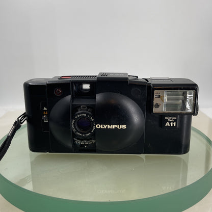 OLYMPUS XA2 Electronic Flash A11 D.ZUIKO 35mm f3.5 TESTED  POINT & SHOOT CAMERA1