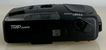 Olympus Trip Junior ANALOG 33mm POINT & SHOOT FILM CAMERA + BLACK + TESTED - 8776