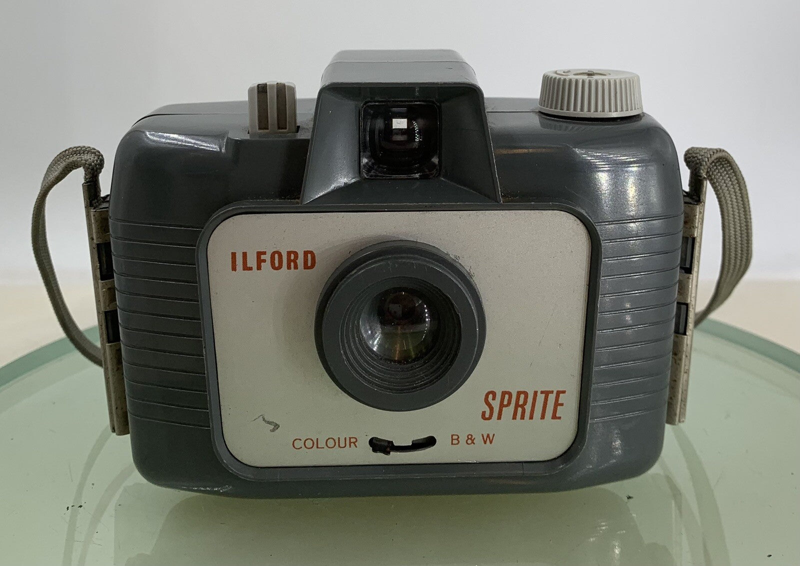 Vintage Ilford Sprite Retro Film Camera GREY FULLY FUNCTIONAL TESTED - 8630