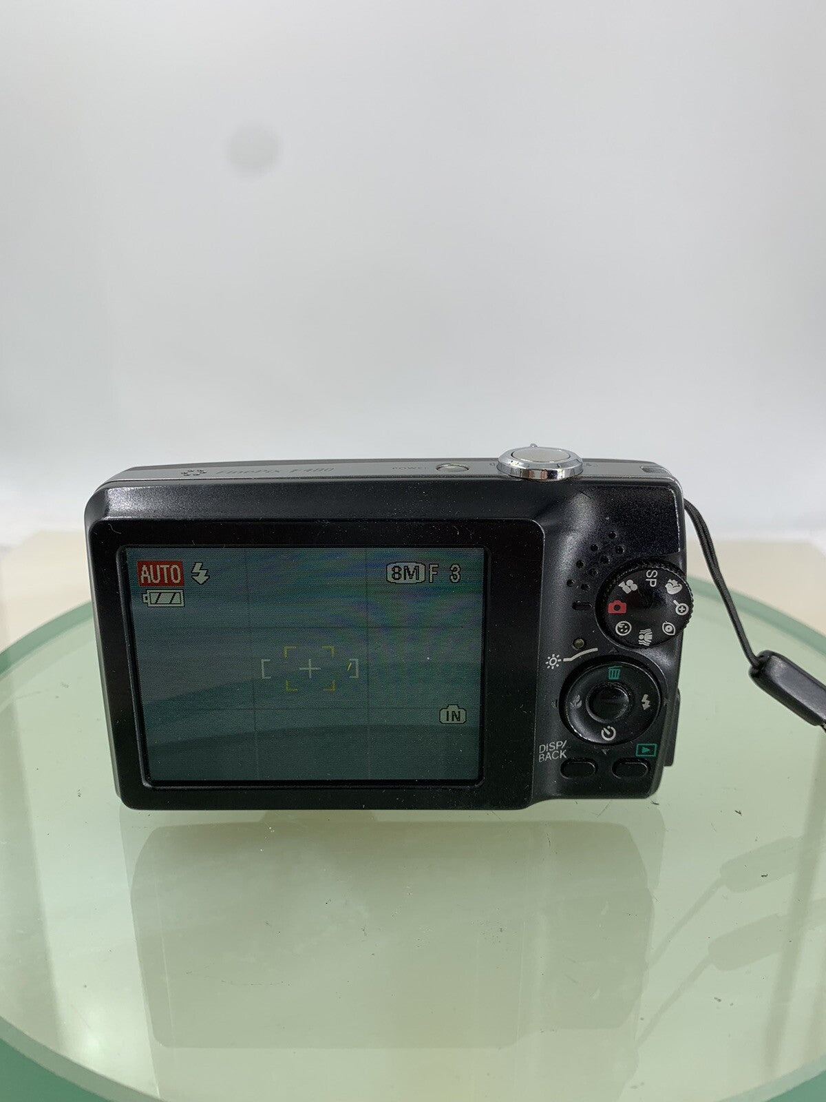Fujifilm Digital Camera FinePix F480 8.2MP BLACK WITH CHARGER TESTED - 804