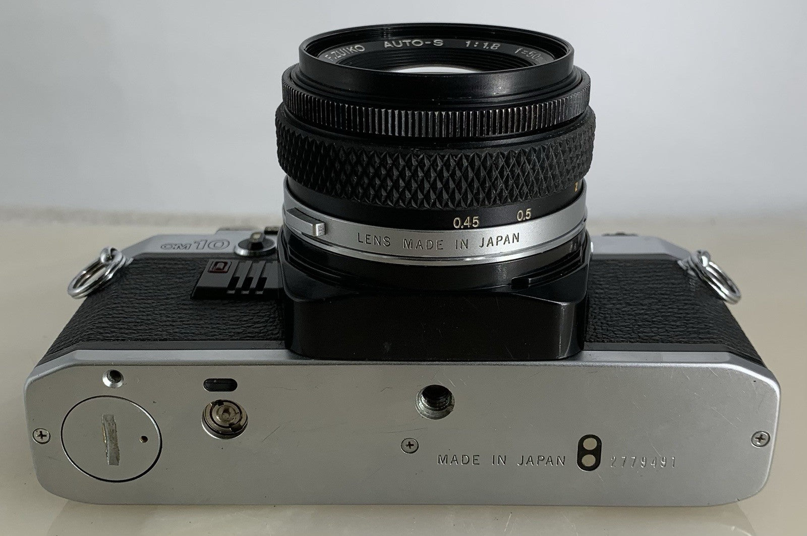SERVICED Olympus OM10 35mm Film SLR Manual Camera + Olympus 50mm f/1:1.8 #1308