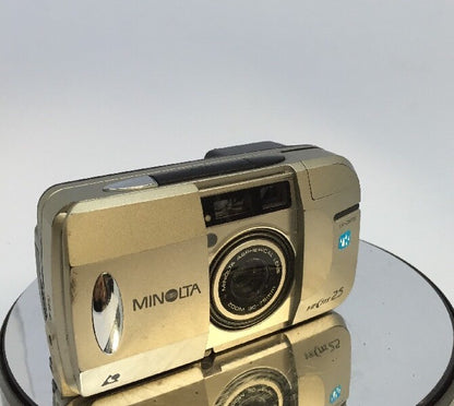 BXD MINOLTA VECTIS 25 IX-DATE APS FILM CAMERA WITH 30-75MM ASPHERICAL LENS #1310
