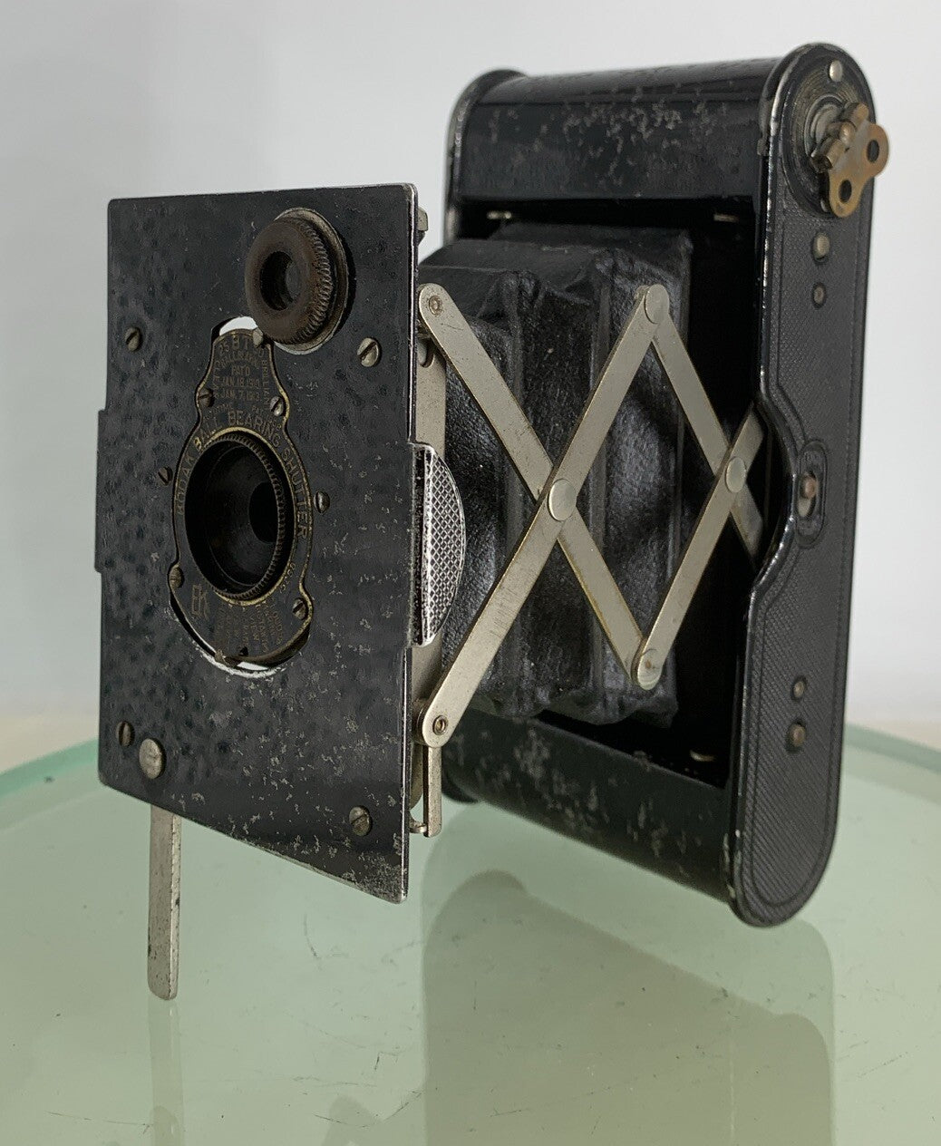 Vintage Eastman Kodak No A-127 FILM Vest Pocket Folding Camera TESTED  With Case2