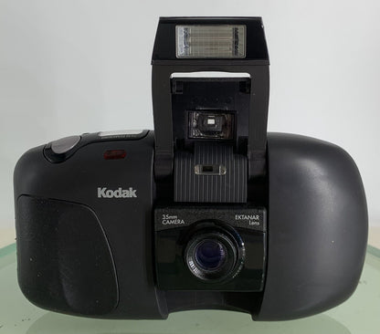 Vintage Kodak Cameo Motor EX 35mm Camera EKTANAR Lens + Case + Tested - 7911