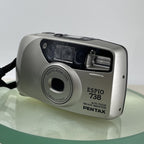 Pentax Espio 738  38-70mm Zoom Lens Auto Focus Red Eye Reduction Tested Cased7892