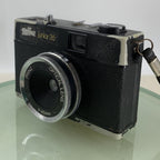 Prinz 35E 35mm Rangefinder Camera. BLACK WITH COVER  - TESTED - 9722