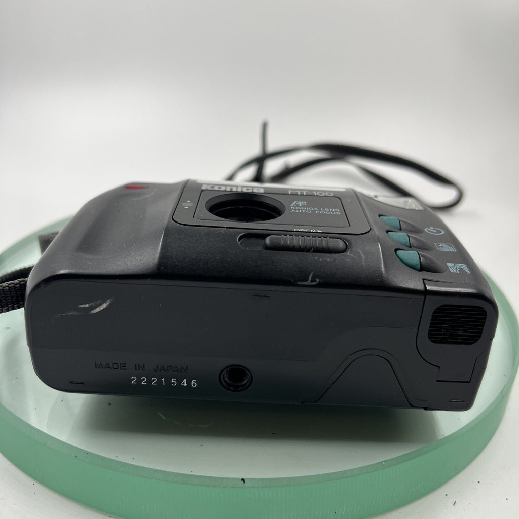 Konica MT-100 Point & Shoot 35mm Film Camera  - VGC - TESTED # 4412