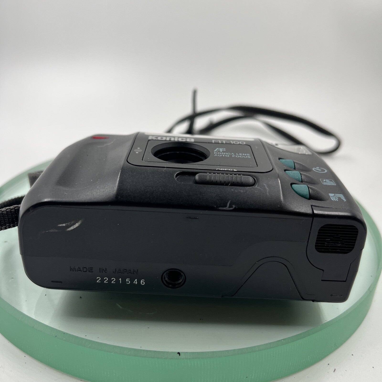 Konica MT-100 Point & Shoot 35mm Film Camera  - VGC - TESTED # 4412