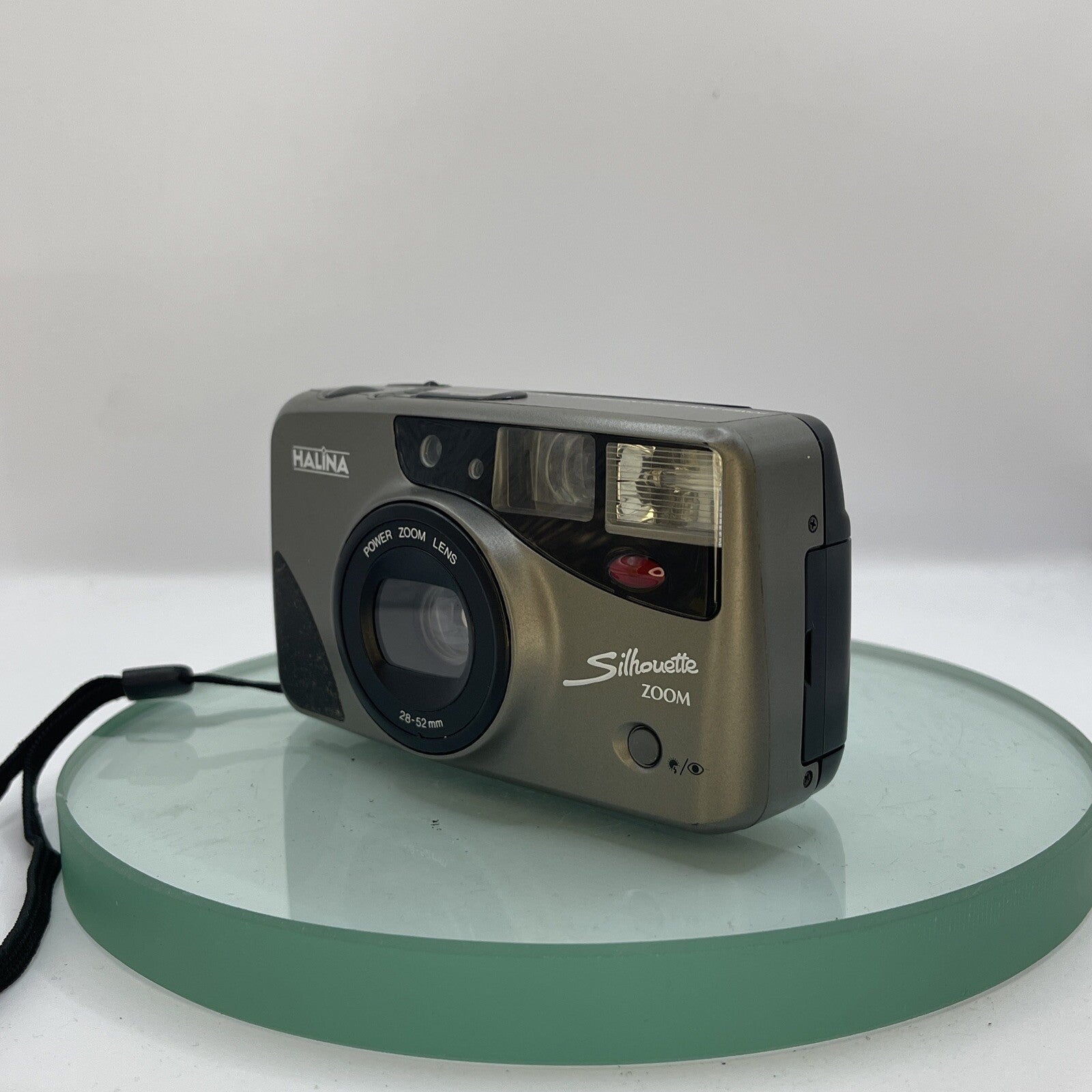 Halina Silhouette 35mm Camera w/ Power Zoom Lens Film 28-52mm DX#1822