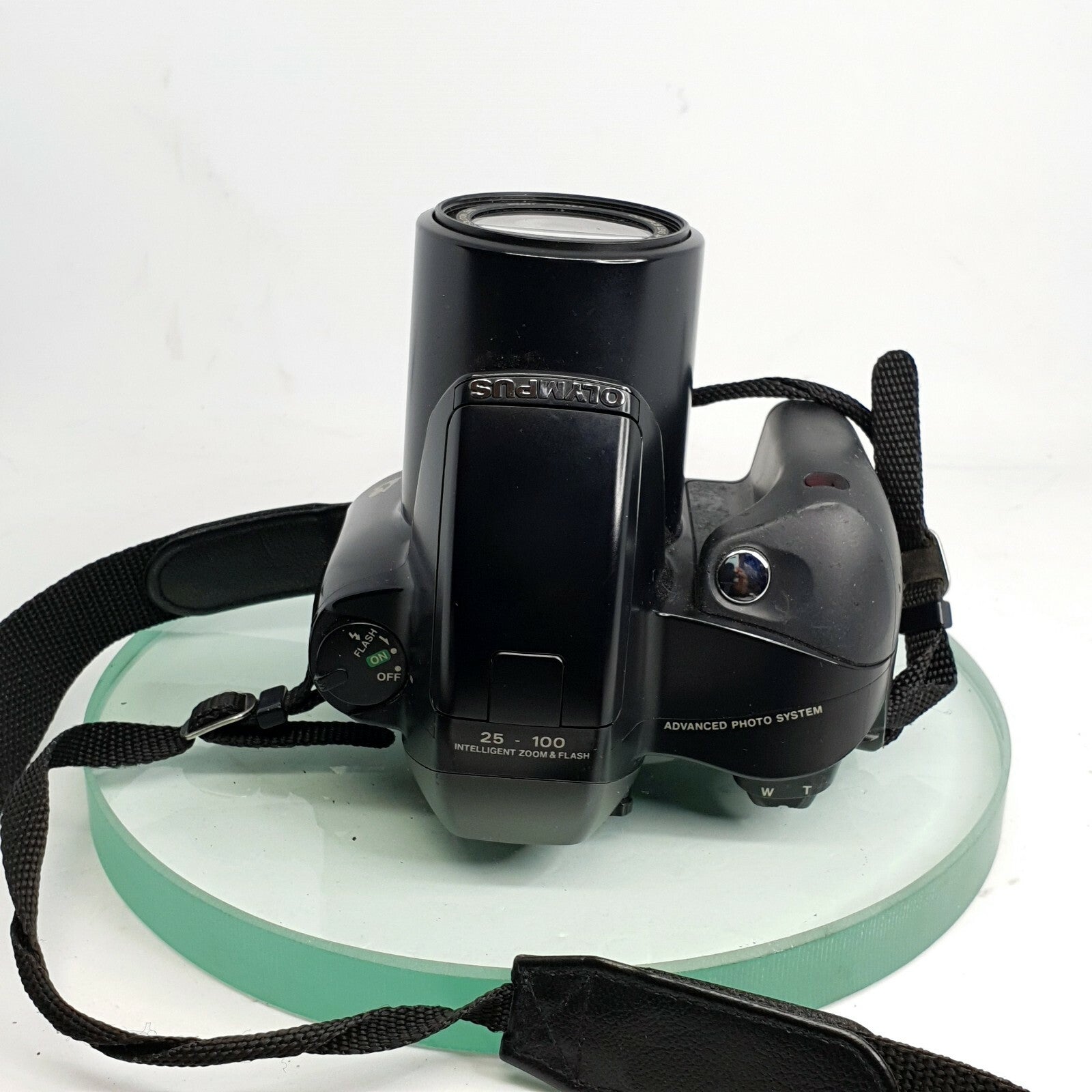  OLYMPUS CENTURION QUARTZ DATE APS FILM BRIDGE CAMERA~25-100M LENS#105