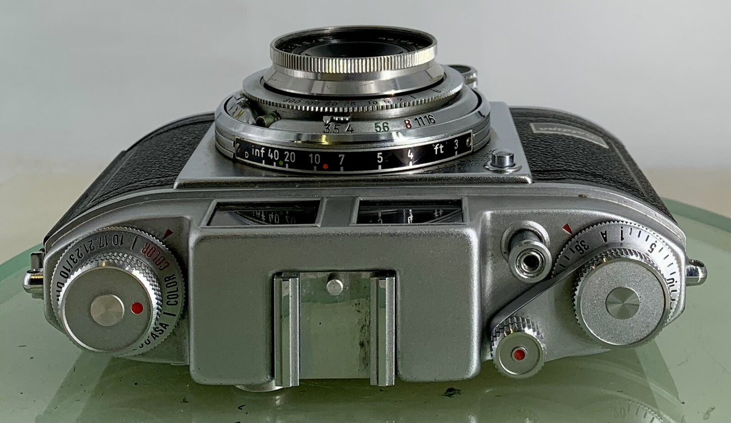 Vintage Balda Super Camera  - Baldanar 1:3.5/50 Lens PRONTOR SVS + Case - 3517