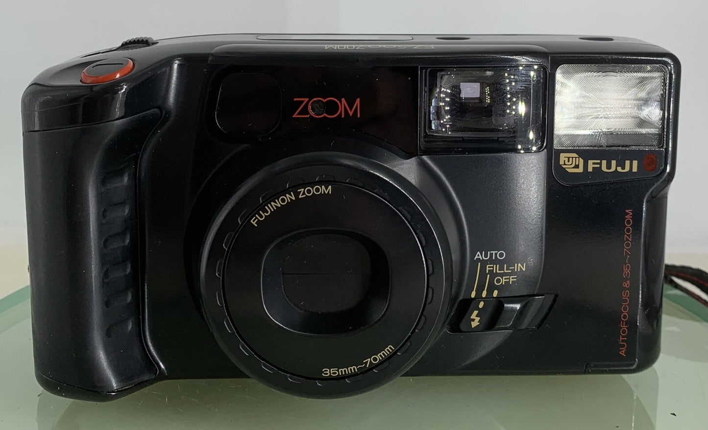 Fujifilm FZ-500 Zoom Compact Camera-Fuji Fujinon 35-70mm Lens+ Case + Tested-7871