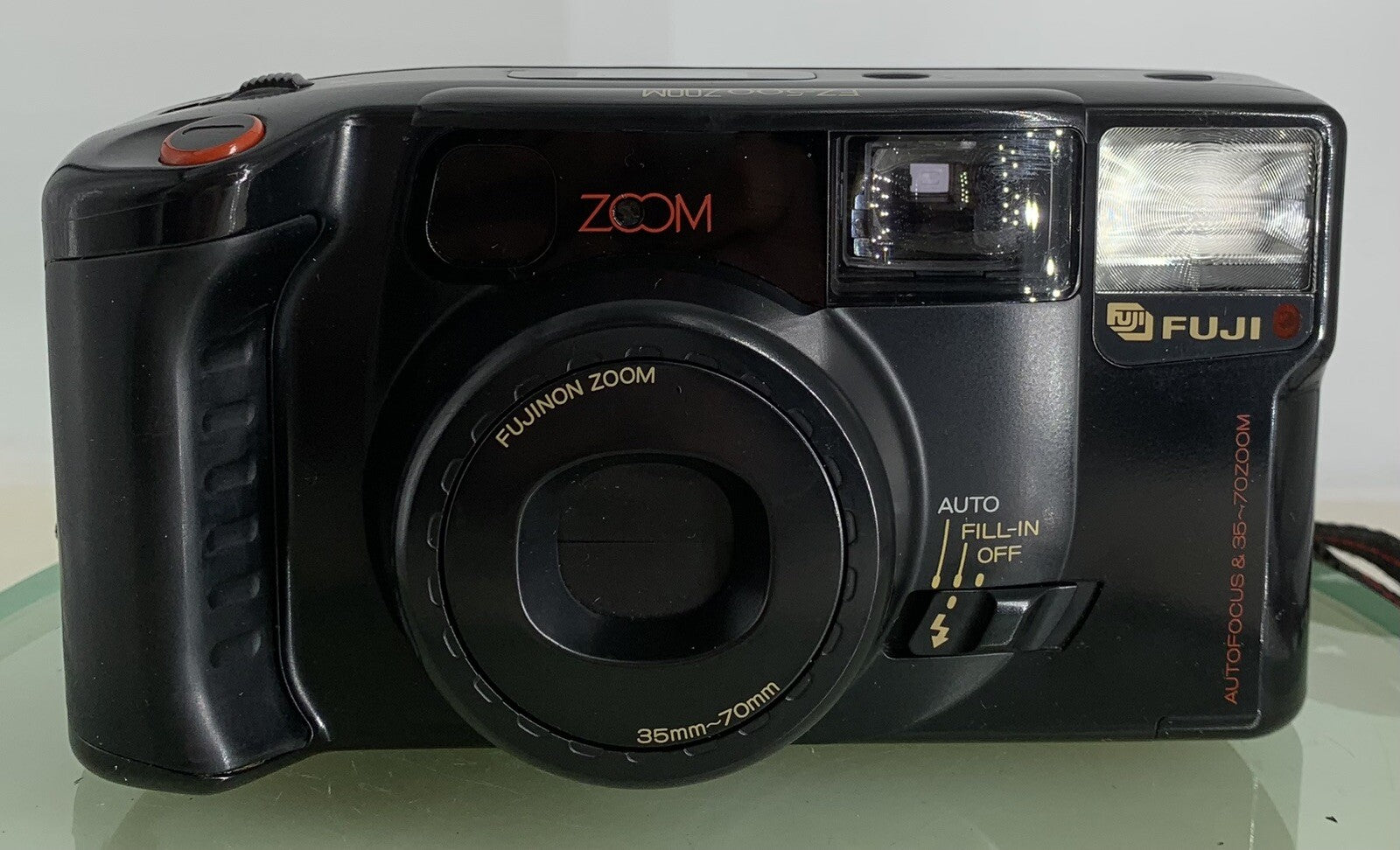 Fujifilm FZ-500 Zoom Compact Camera-Fuji Fujinon 35-70mm Lens+ Case + Tested-7871