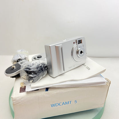 DUAL FUNCTION TDC 15 DIGITAL CAMERA 100K INCLUDING TRIPOD, INSTRUCTIONS BOXED4850