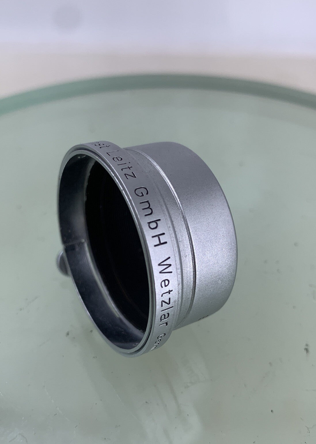 Leica Fison metal lens hood for 5cm Elmar MINTY IN BOX,    CLEAN  #8192