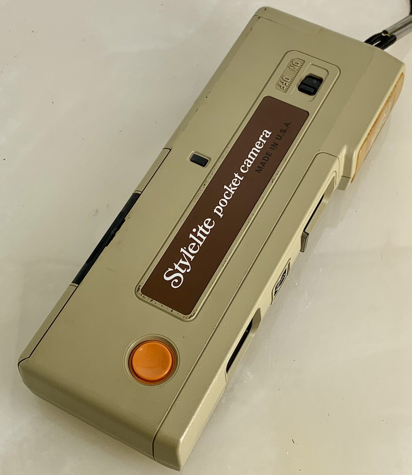 Rare Vintage Retro 1979 Kodak Stylelite Pocket Camera Takes 110 Film+Box+Tested5