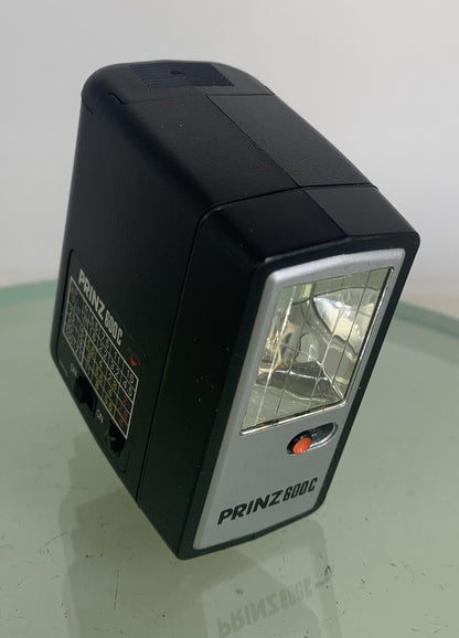 Prinz 600C Flash UNIT FOR CAMERA BLACK + BAG - GOOD CONDITION - TESTED - 1390