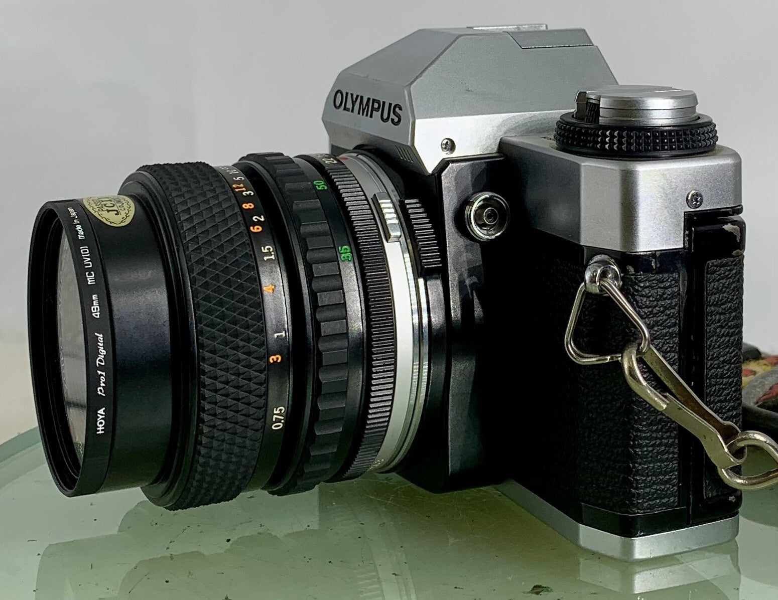 Olympus Om20 35mm slr film camera With 35-70mm f3.5-4.5 Boxed Olympus Lens, 2116