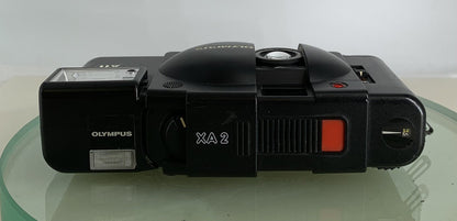 OLYMPUS XA2 Electronic Flash A11 D.ZUIKO 35mm f3.5 POINT & SHOOT CAMERA Case#2936