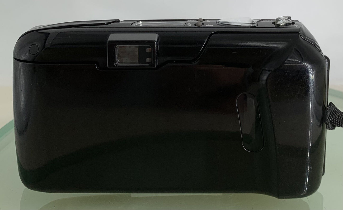 Olympus mju ii Zoom 80 35mm Ultra Compact Camera Black All Weather  Working +TIN4