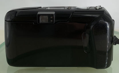 Olympus mju ii Zoom 80 35mm Ultra Compact Camera Black All Weather  Working +TIN4