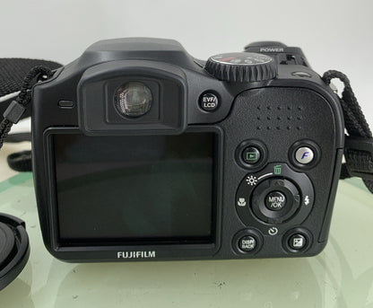 Fujifilm FinePix S5800 COMPACT DIGITAL CAMERA BLACK NOCARD NOCHARGER TESTED - 325