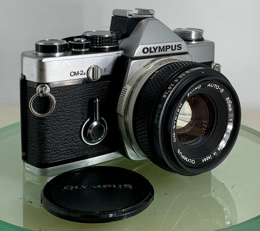 Olympus OM-2N MD 35mm Film SLR Manual Camera Olympus AUTO S50mm F/1.8 Zuiko Lens0