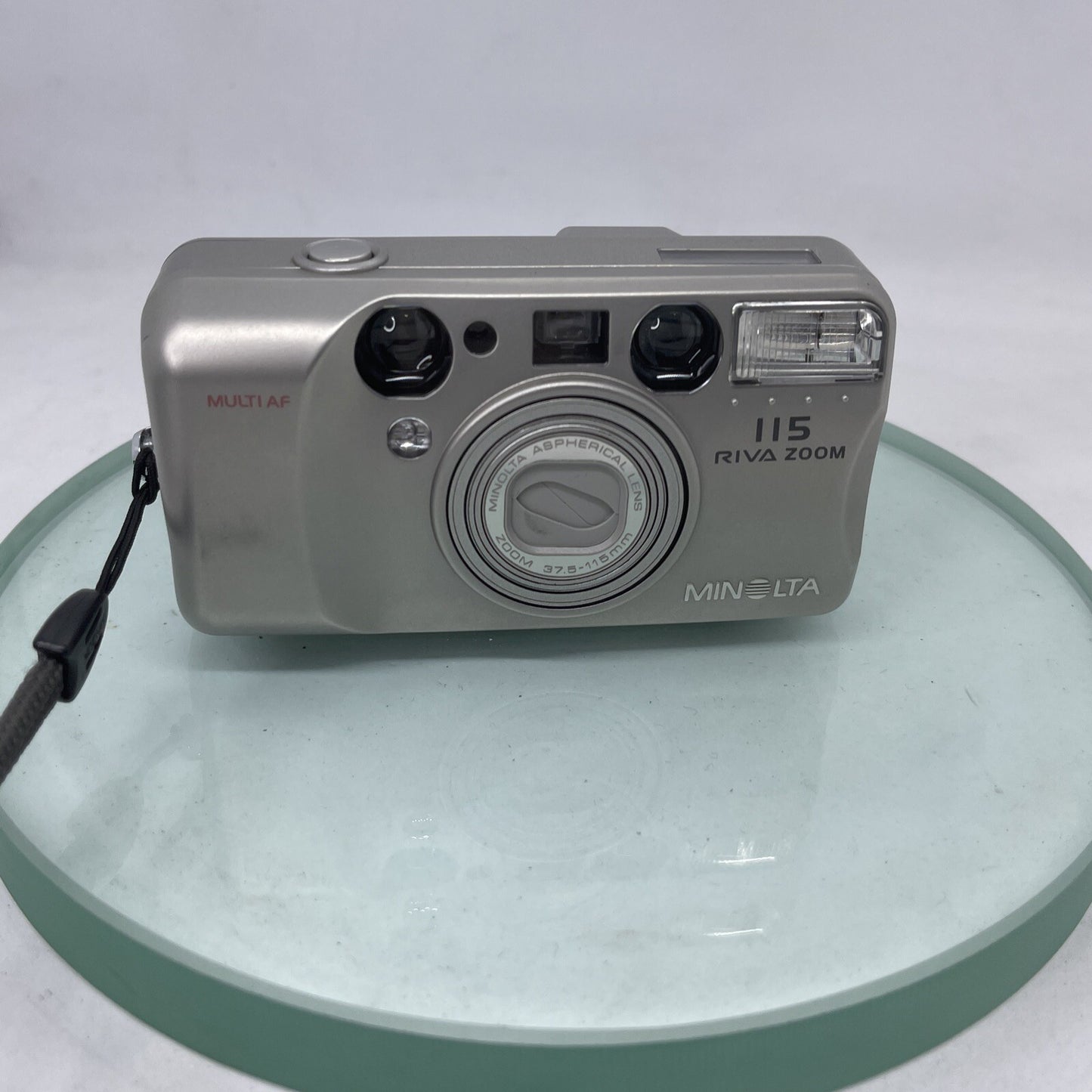 MINOLTA RIVA ZOOM 115 35MM FILM CAMERA 37.5-115mm LENS  Lomo #3471