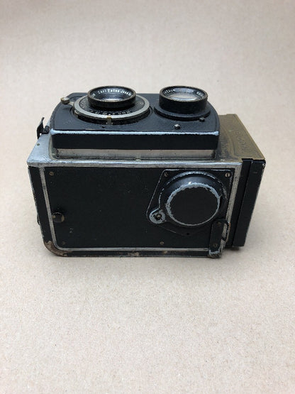 Rollei Rolleicord I Art Deco Shutter In working Zeiss 75mm lens Very Rare 19349