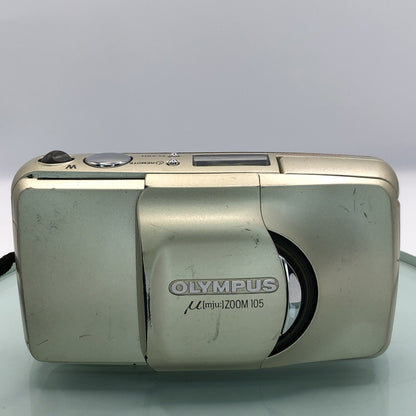 Olympus Mju Zoom 105 35mm 38-105mm Lens Weatherproof Camera-Quartz DateTESTED6210