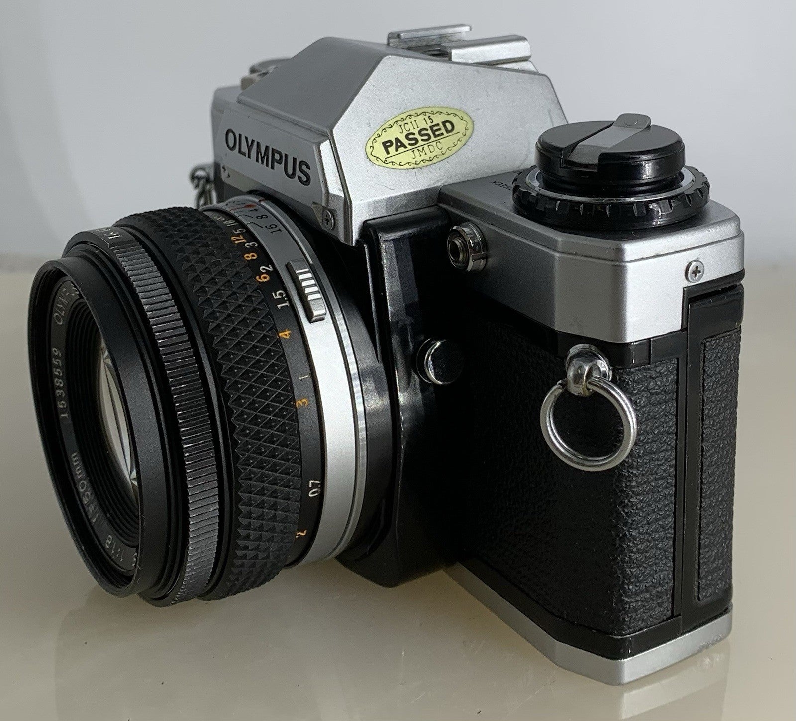 {SERVICED} Olympus OM10 35mm Film SLR Manual Camera + Olympus 50mm f/1:1.8 #1336