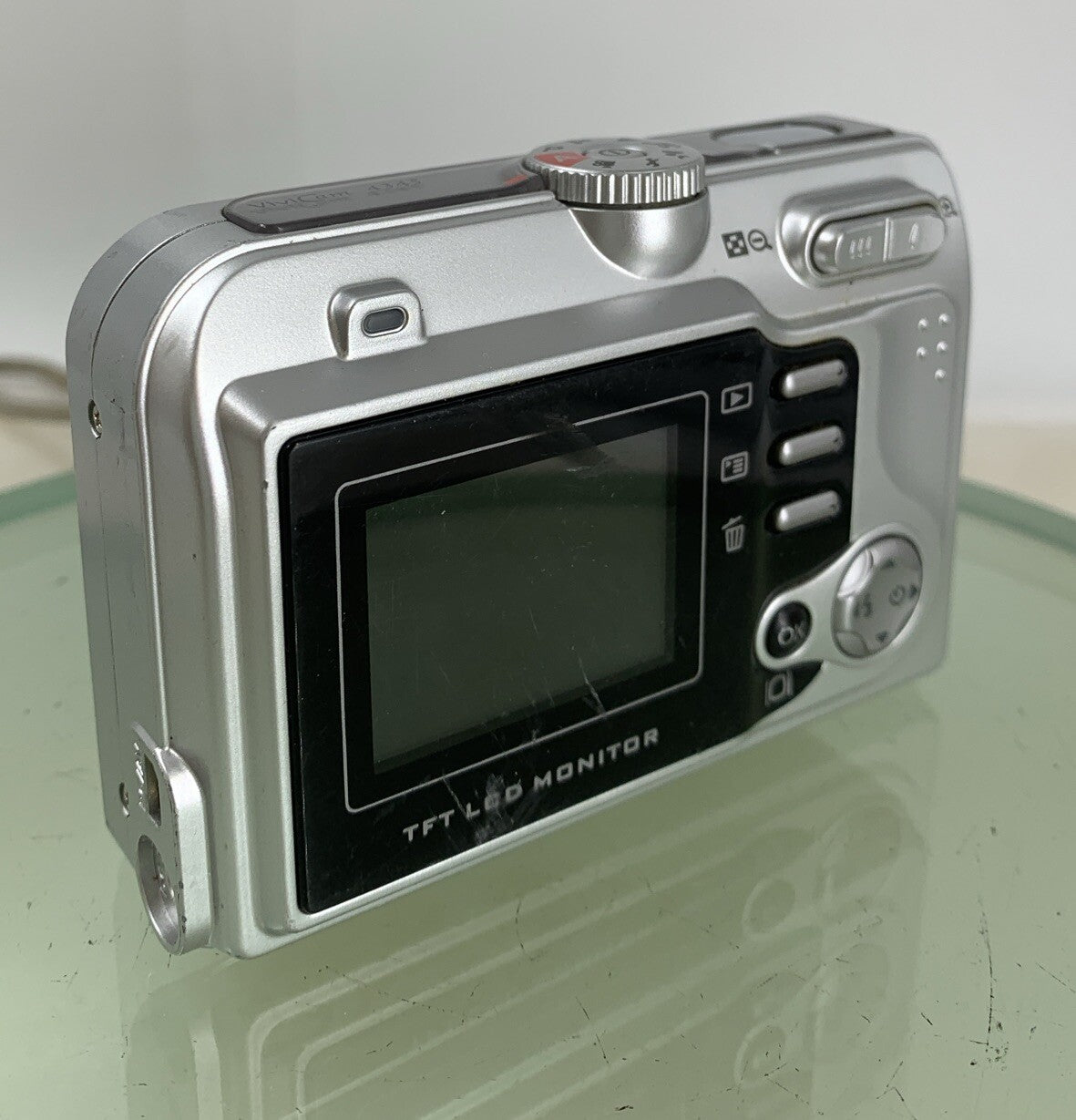 Vivitar Vivicam 4345 4.0MP Compact Digital Camera SILVER NO CARD TESTED - 7604