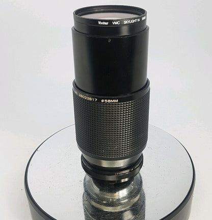 Vivitar Macro focusing zoom MC 80-200mm 80-200 mm 1:4 .5 4.5- Pentax PK#8340