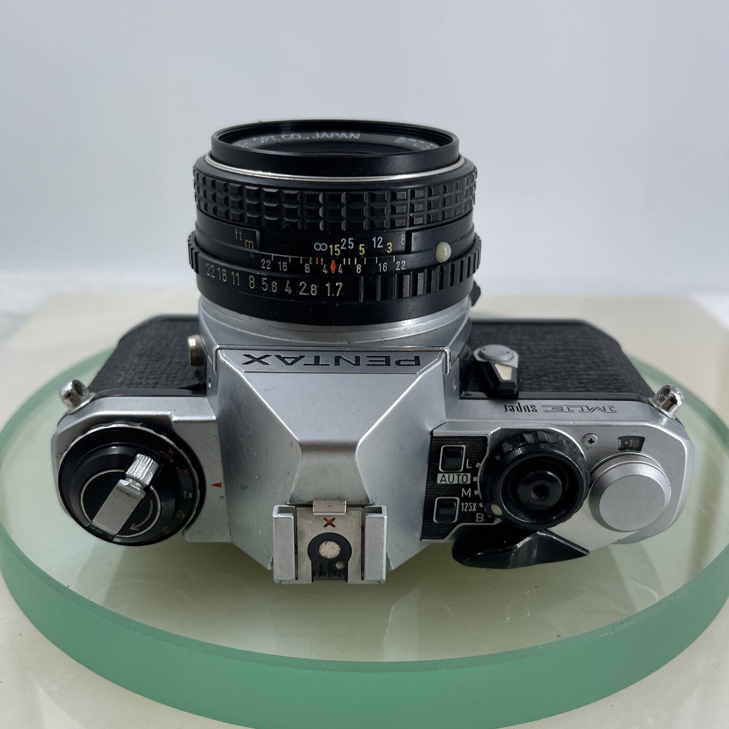 Pentax ME Super 35mm SLR Film camera + Pentax-M  50mm f1.7 LENS  - TESTED  5976