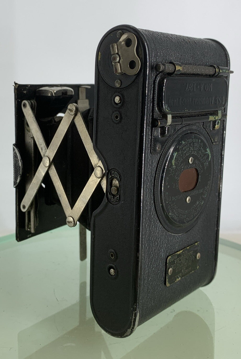 Vintage Eastman Kodak No A-127 FILM Vest Pocket Folding Camera TESTED  With Case4
