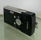 Canon Digital Camera IXUS i PC1060 4.0MP BLACK+CHARGER+COVER TESTED - 9976