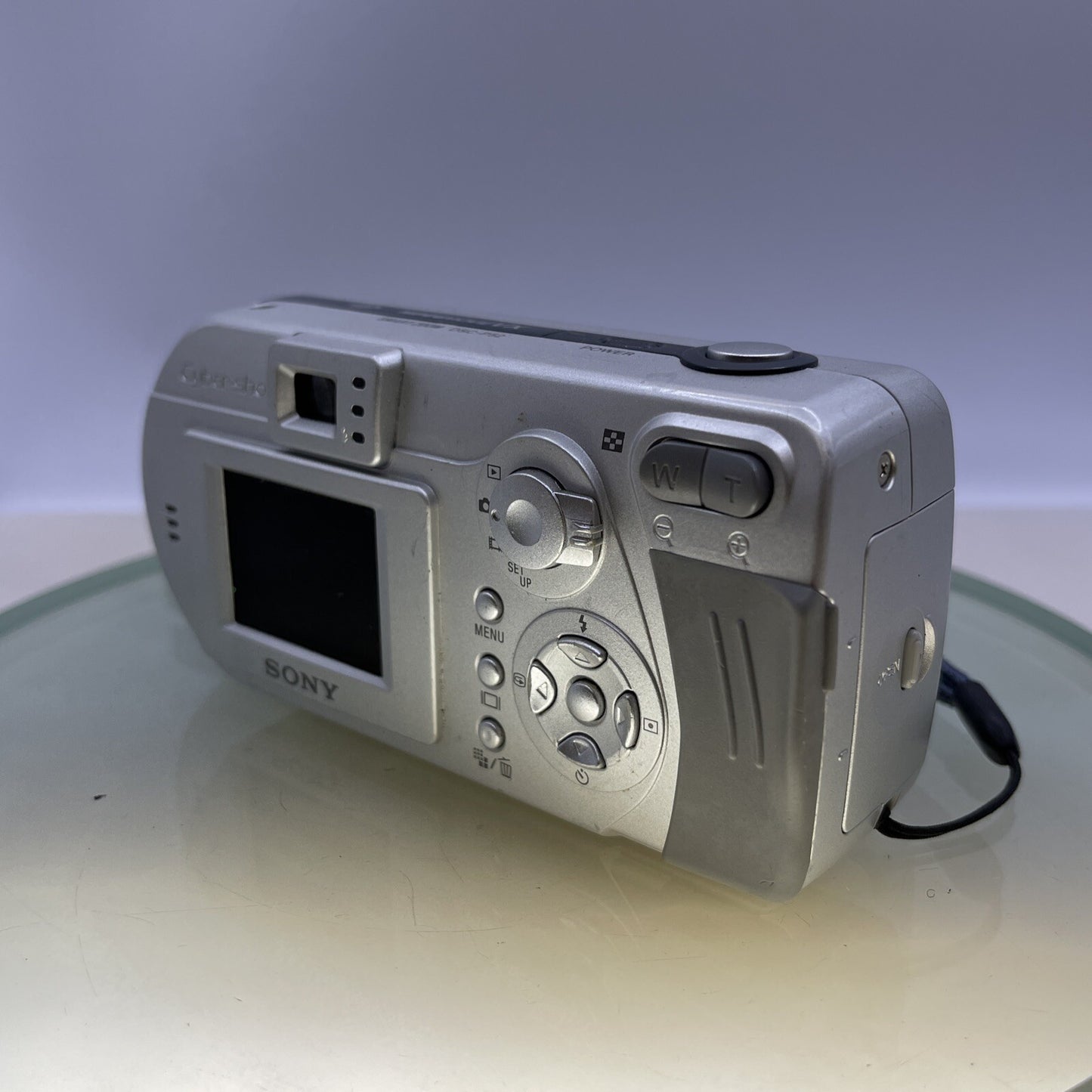Sony Cybershot DSC-P52 3.2 MP Compact Digital Camera Silver LENS ERROR #237