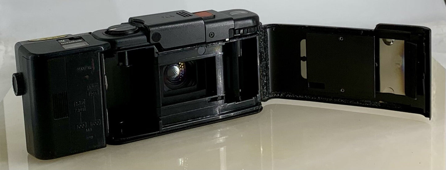 TESTED RARE Olympus XA 35mm Compact Rangefinder Film Camera A9MELECTRIC FLASH8