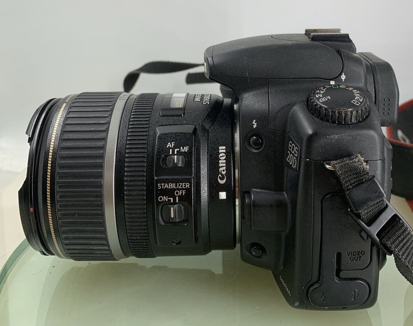 Canon EOS 20D 8.2MP Digital SLR Camera+CHARGER+512 MB CARD BLACK TESTED - 3733