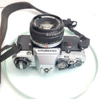 Olympus OM10 35mm Film SLR Manual Camera with Olympus 50/1.8 Zuiko Lens - Silver4