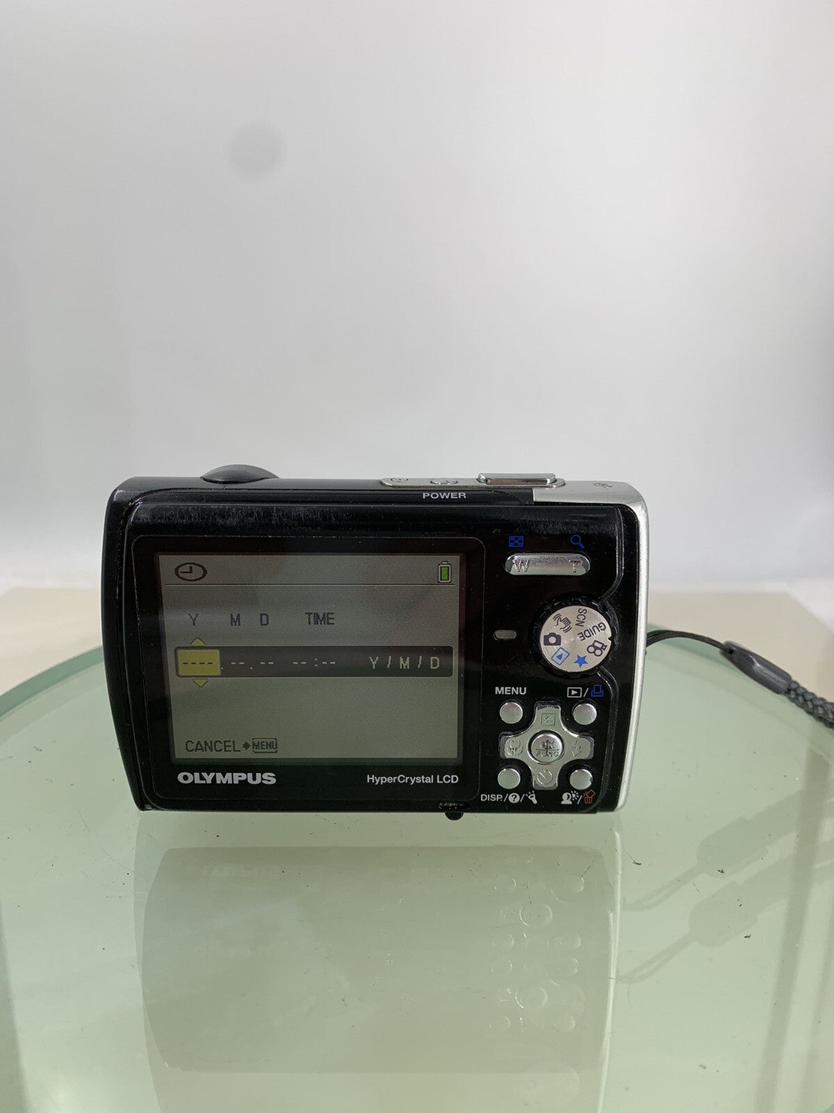 OLYMPUS U 850 SW DIGITAL CAMERA 8.0 MP BLACK + COVER + CHARGER TESTED - 4854