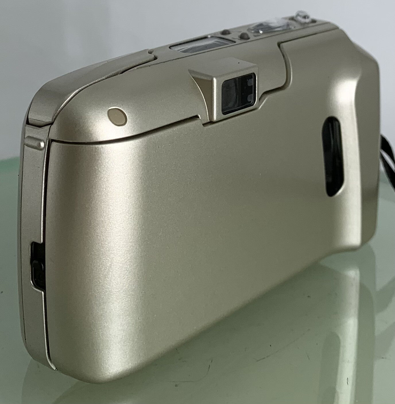 Olympus mju ii Zoom 80 35mm Ultra Compact Camera BEIGE All Weather  Working +TIN5