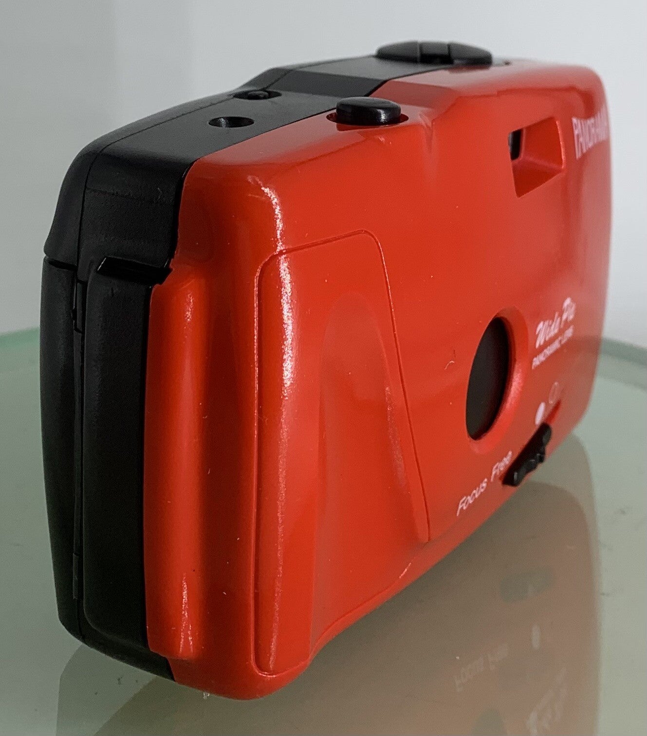 Vintage Panorama Wide Pic 35mm Compact Panoramic Camera+Red+TESTED-7172