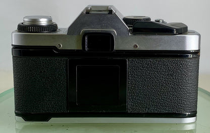 Olympus Om20 35mm slr film camera + Miranda 28-70mm 1:3.5-4.8 Lens TESTED #3464