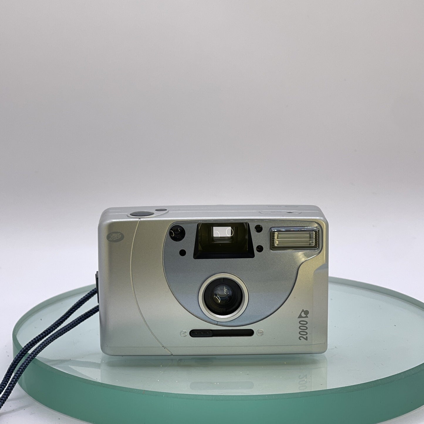 Boots 2000AF Autofocus 35mm Silver Film Camera with Case#TESTED#VGC#5681