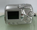 OLYMPUS X-715 5.0MP COMPACT DIGITAL CAMERA SILVER NOCARD NO CHARGER TESTED - 445